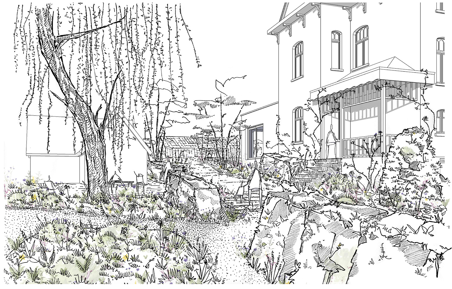 landscapedesign, landscapedrawing, landscapeillustration