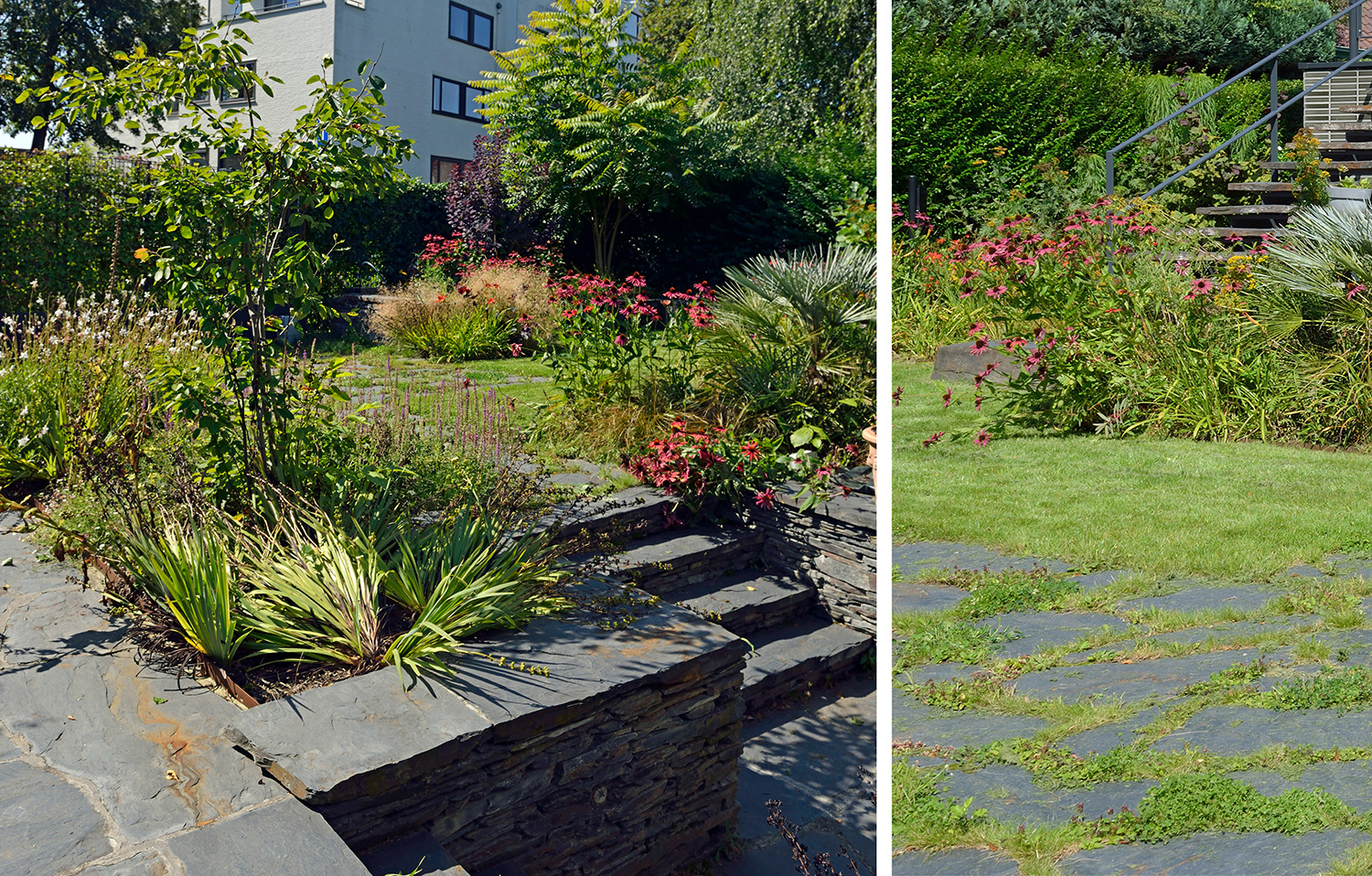 privategarden, outdoorstairsdesign, schiste